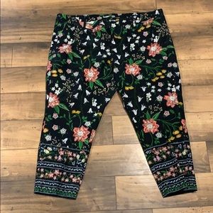 Floral Dress Pants